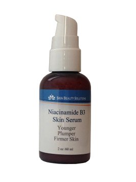 2 oz - NIACINAMIDE 5% B3 Face Serum Advanced Formula with 5% Niacinamide Vitamin B3 for Younger, Plumper, Firmer Skin. Organic & Natural Base Serum