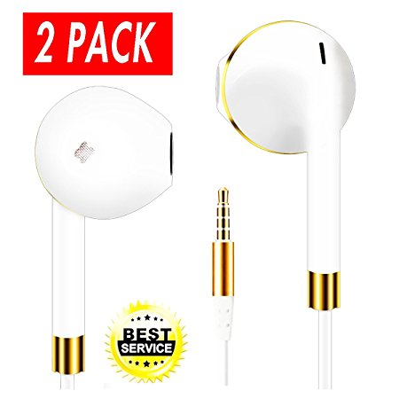 Earbuds, Nonoco In Ear Headphones with Mic Microphone Remote Stereo Earphones for iPhone 6s 6 Plus 5s 5 Se 5c 4s 4 iPad iPod 1 2 3 7 7s 8 9 Earbuds IOS Earphones In Ear Earbuds
