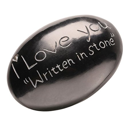 I Love You Written in Stone - Cute and Funny Collectable Gift Stone