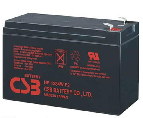 12V 9Ah HR1234W Home Alarm Battery by CSB