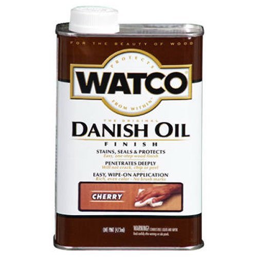 Watco 65251 Danish Oil Wood Finish, Pint, Cherry