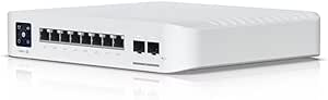 Ubiquiti Professional 8 PoE | 8-Port Managed Layer 3 Gigabit PoE Switch (USW-Pro-8-PoE)