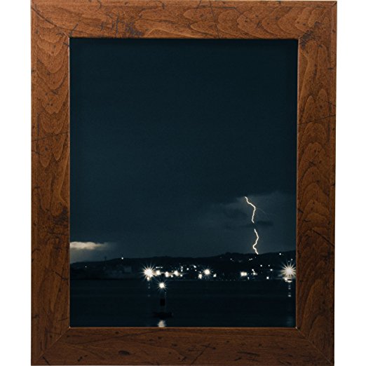 Craig Frames FM26WA2436C 1.26-Inch Wide Picture/Poster Frame in Smooth Grain Finish, 24 by 36-Inch, Dark Brown