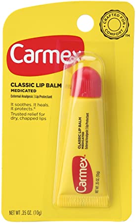 Carmex Classisc Lip Balm Medicated 0.35 oz (Tube in Blister Pack)