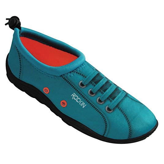 Rockin Footwear Womens Aqua Foot "SNEAKS" Water Shoes