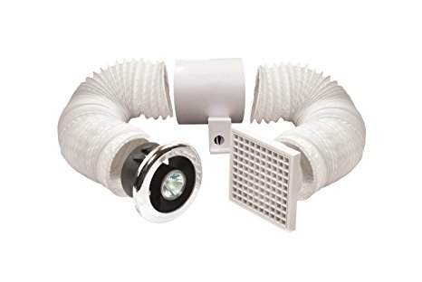 Manrose 100mm Shower Light/ Extractor Fan