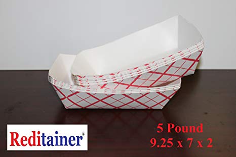 Reditainer® - Food Serving Trays (50, 5 Pound)