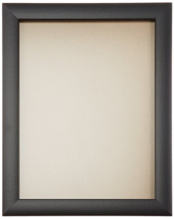Craig Frames 1WB3BK 13 by 19-Inch Picture Frame, Smooth Wrap Finish, 1-Inch Wide, Black