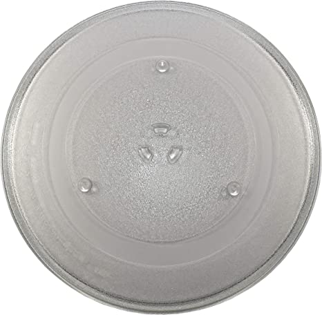 HQRP 14-1/8 inch Glass Turntable Tray fits GE WB49X10063 WB49X10193 CVM2072SM1SS DVM1850DM2BB EMO4000JBB01 HDM1853BJ01 JNM1851DM2BB JVM1840AD001 JVM1842WD001 Microwave Oven Cooking Plate 360mm