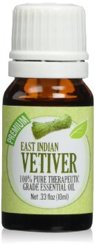 Vetiver - 100 Pure Best Therapeutic Grade Essential Oil - 10ml