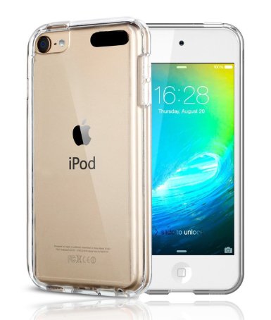 APPLE ipod touch 6 case KuGi  MX style High quality ultra-thin Soft TPU Case for New iPod Touch 6th Generation Clear