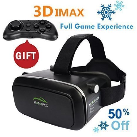 3rd Vr Virtual Reality Headset 3D Glasses DIY Video Movie Game Glasses fit for iOS Android and PC phones Series For Gift 40-55 inches Available