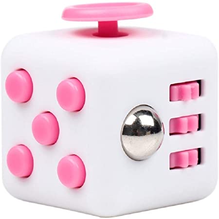 GAOHOU 1pcs 6-Sided Fun Fidget Cube Anxiety Stress Relief EDC ADHD Focus Toy Adults Kids Gift