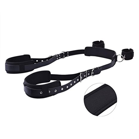 Medical Comfortable Adjustable Handcuff & Thigh Cuffs Strap Kit