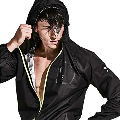 HOTSUIT Sauna Suit Weight Loss Slimming Fitness Gym Exercise Training