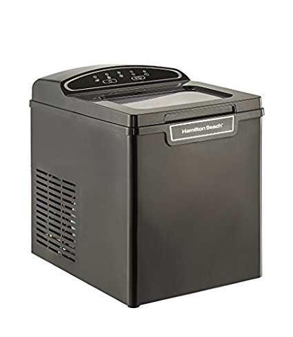 Hamilton Beach PIM-1-3A Portable Ice Maker, 26 lb. Capacity, Black