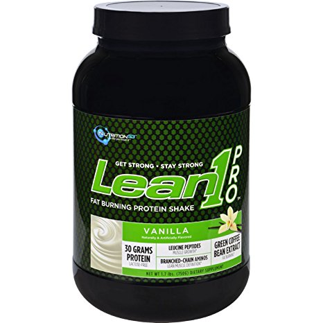 Nutrition 53 Lean 1 Pro 15-Serving Dietary Supplement, Vanilla, 2.3 Pound