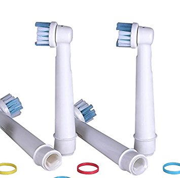 Premium Quality Compatible Replacement Toothbrush Heads For Braun/Oral b by VAK (4Pcs 1 pack)
