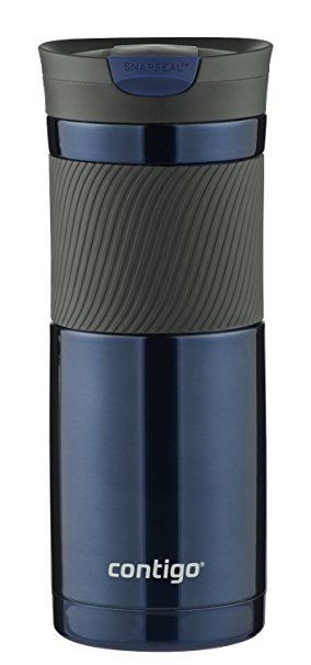 Contigo Snap Seal Byron Stainless Steel Tumbler, 20-Ounce, Monaco