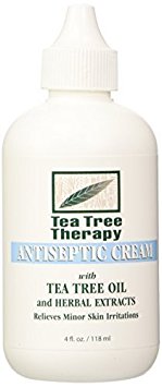 Tea Tree Therapy Antiseptic Cream, 4 Ounce (2-Pack)