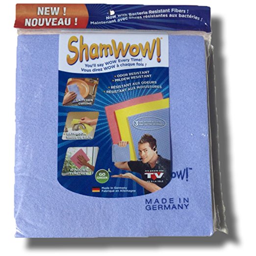 ShamWow Super Absorbent Mini Towels 3 Pack