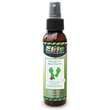 Natural Shoe and Foot Deodorizer spray for Active Feet - 2 Products in 1 - Kills the bacteria while it Soothes and Moisturises Refreshing Peppermint Fragrance - Highly Rated by Customers and Made In the USA