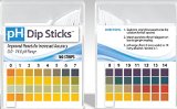 pH Test Strips for Urine and Saliva with 4 testing panels for increased accuracy pH Dip Sticks 100 Count Full pH Range from 0 to 14