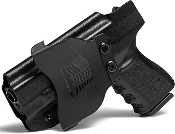 Concealment Express OWB Paddle KYDEX Holster (Black) - Outside Waistband - Adjustable Cant & Posi-Click Retention - 100% US Made