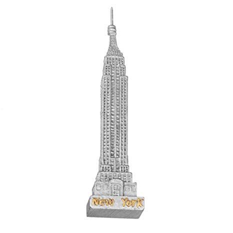 Vintage Style 3D New York Empire State Building Souvenir Fridge Magnet NY Souvenir Gift