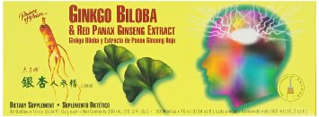 Prince of Peace Ginkgo Biloba and Red Panax Ginseng Extract