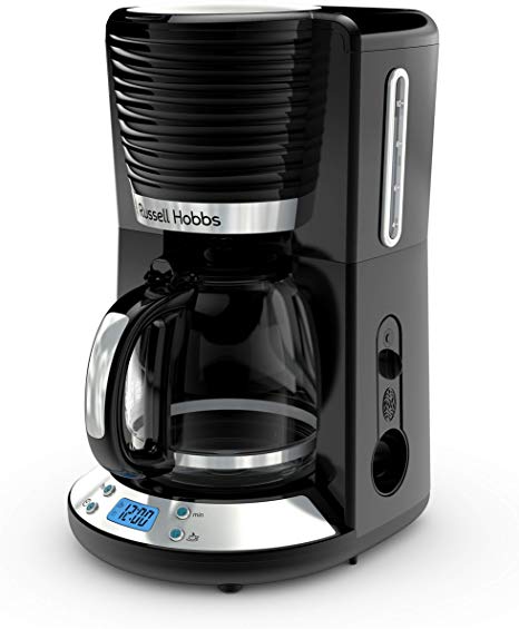 Russell Hobbs CM4300BR Coventry 8-Cup Coffeemaker, 1.25L (42-oz.) Capacity Glass Carafe, Black