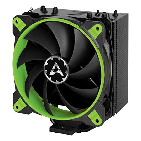 ARCTIC Freezer 33 eSports ONE - Tower CPU Cooler with 120 mm PWM Processor Fan for Intel and AMD Sockets - for CPUs up to 200 Watts TDP - Silent and Efficient (Green)