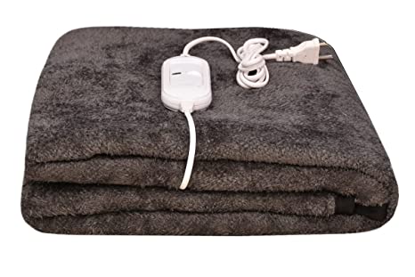 Utopia Bedding Heated Blanket Electric Throw - Single Bed Electric Bed Warmer, 3 Heat Settings Fleece Blanket , Sherpa Heating Blanket Throw ( Any Colour ) by Arcova Home p09