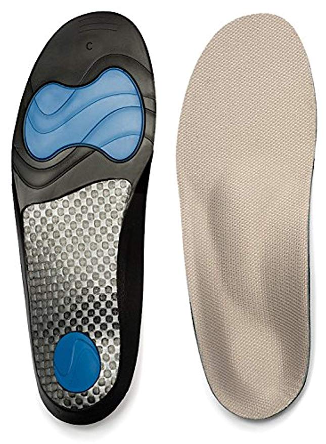 Prothotic Ultra Arch Multi-Sport Orthotic Insole * The Original High Performance Graphic Composite Arch Support (F- Mn (13 - 15))