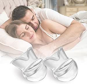Anti-Snore Devices, Adjustable Snoring Solution, 2 Pack Reusable Stop Snoring Devices, Comfortable Better Sleep for Men and Women - White5