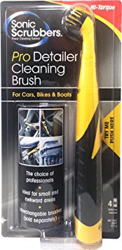 SonicScrubber 21569 Pro-Detailer Cleaning Brush for Cars/ Bike and Boats