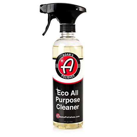Adam's ECO All Purpose Cleaner 16oz - Industrial Strength, Concentrated Formula Can be Diluted Down - Tough on Dirt but Easy on Your Car, You, and The Environment