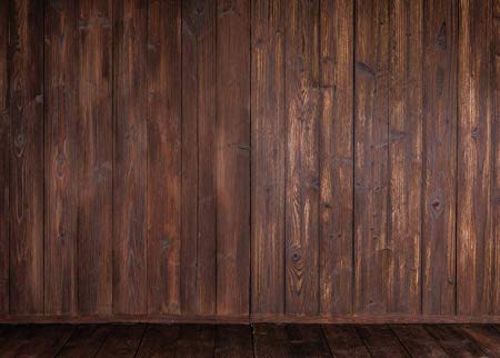 SJOLOON 7x5ft Brown Wood Backdrop Vintage Photography Backdrop Retro Wood Plank for Birthday Party Baby Shower Studio Photography Props 11585