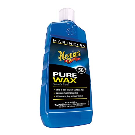 Meguiar’s M5616 Marine/RV Pure Wax Carnauba Blend, 16 Fluid Ounces