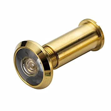 Door View Gold Finish 180 Degree (Door Hardware Fittings) Pack of 1