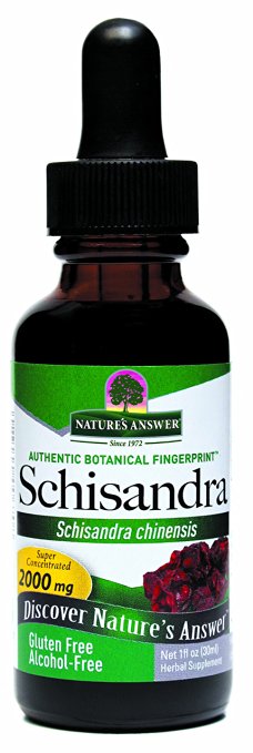 Nature's Answer Alcohol-Free Schisandra Berry, 1-Fluid Ounce