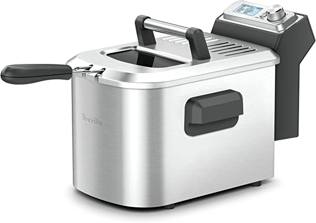 Breville The Smart Deep Fryer, Brushed Stainless Steel BDF500BSS