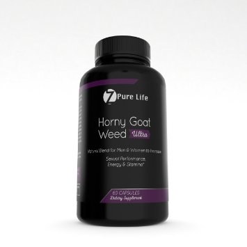 Horny Goat Weed with Maca Root - New Enhancement Supplement for Men and Women - Max Libido Booster Aids in Sexual Wellness and Health 8211 Erection Enhancer Natural Herbal Pills 8211 Works Better than Liquid Tea Cream or Spray to Improve Energy
