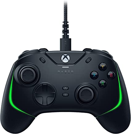 Razer Wolverine V2 Chroma - Xbox Series X|S Controller with Razer Chroma (6 Additional Multi-Functional Buttons, Interchangeable Thumbsticks, Hair-Trigger-Mode) Black