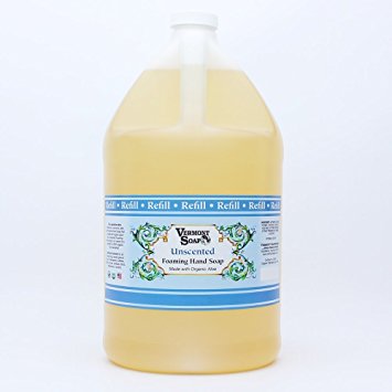 Vermont Soap Organics - Unscented Foaming Hand Soap Gallon Refill