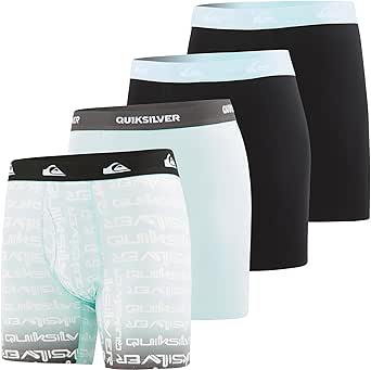 Quiksilver Mens Underwear 4 Pack Mens Boxer Briefs for Men Performance Boxer Briefs