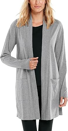 Coolibar UPF 50  Women's Corbella Cardigan - Sun Protective