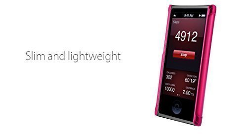 Tranesca Ultra Slim Protective Case for iPod Nano 7amp8th GenerationRosy Pink