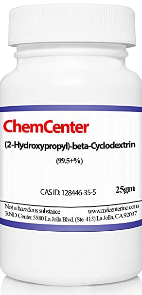(2-Hydroxypropyl)-Beta-Cyclodextrin (HPBCD), Powder, 99.5% min., 25 grams