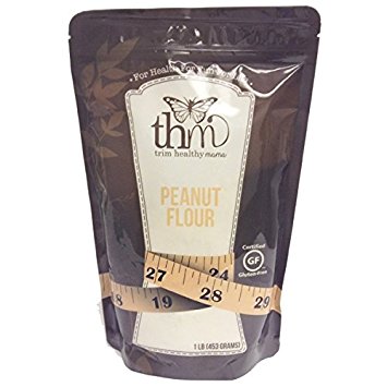 Trim Healthy Mama Non-GMO Certified Gluten Free Defatted Peanut Flour 1Lb
